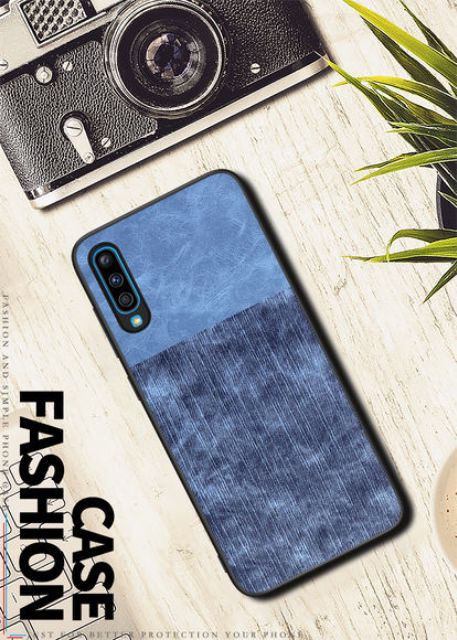 Ốp lưng Vsmart Live chống sốc vân da bò ( Lưu ý hơi lệch cam