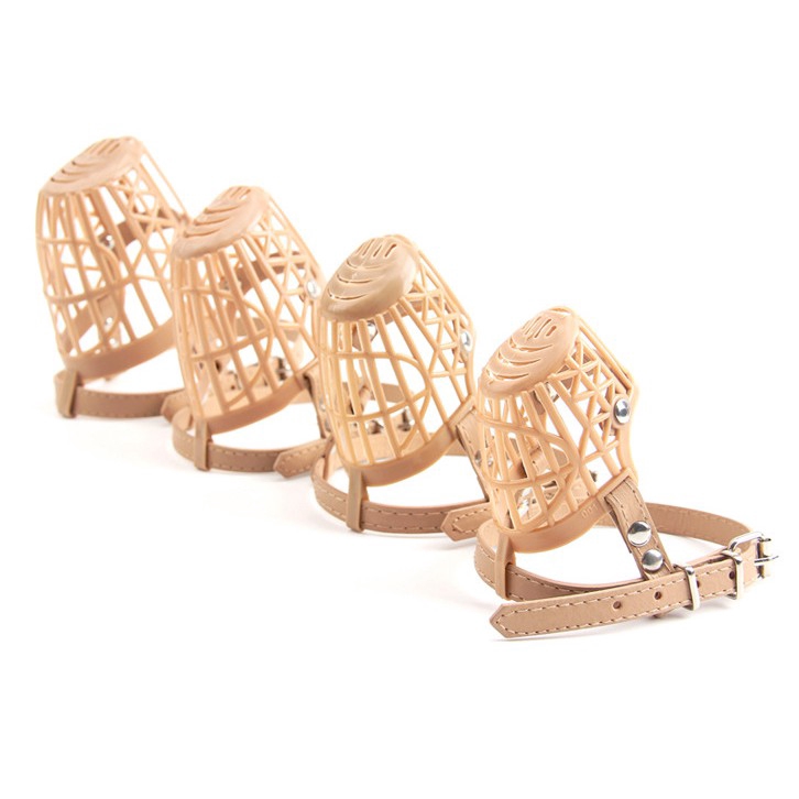 Rọ mõm bằng nhựa cho thú cưng tiện lợi