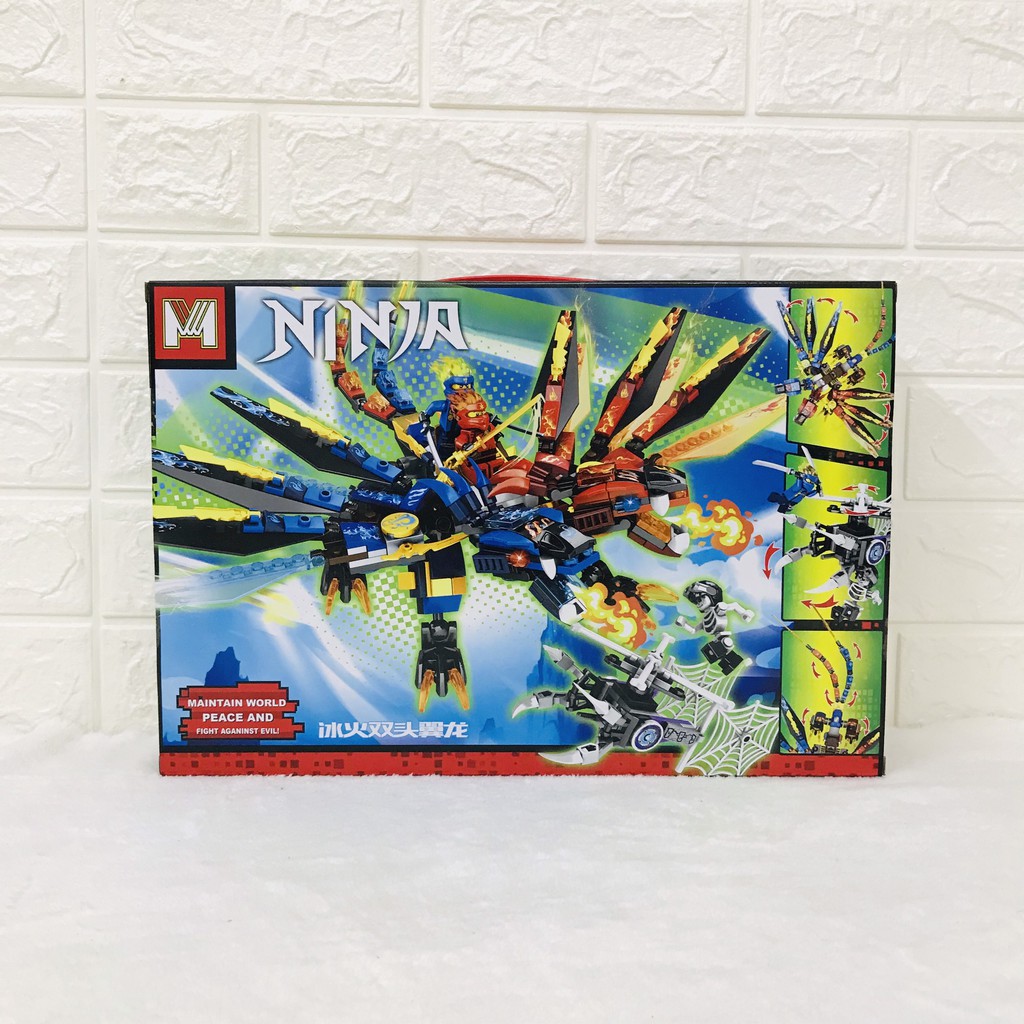 ĐỒ CHƠI LEGO NINJA VÀ RÔ BỐT 426 CHI TIẾT