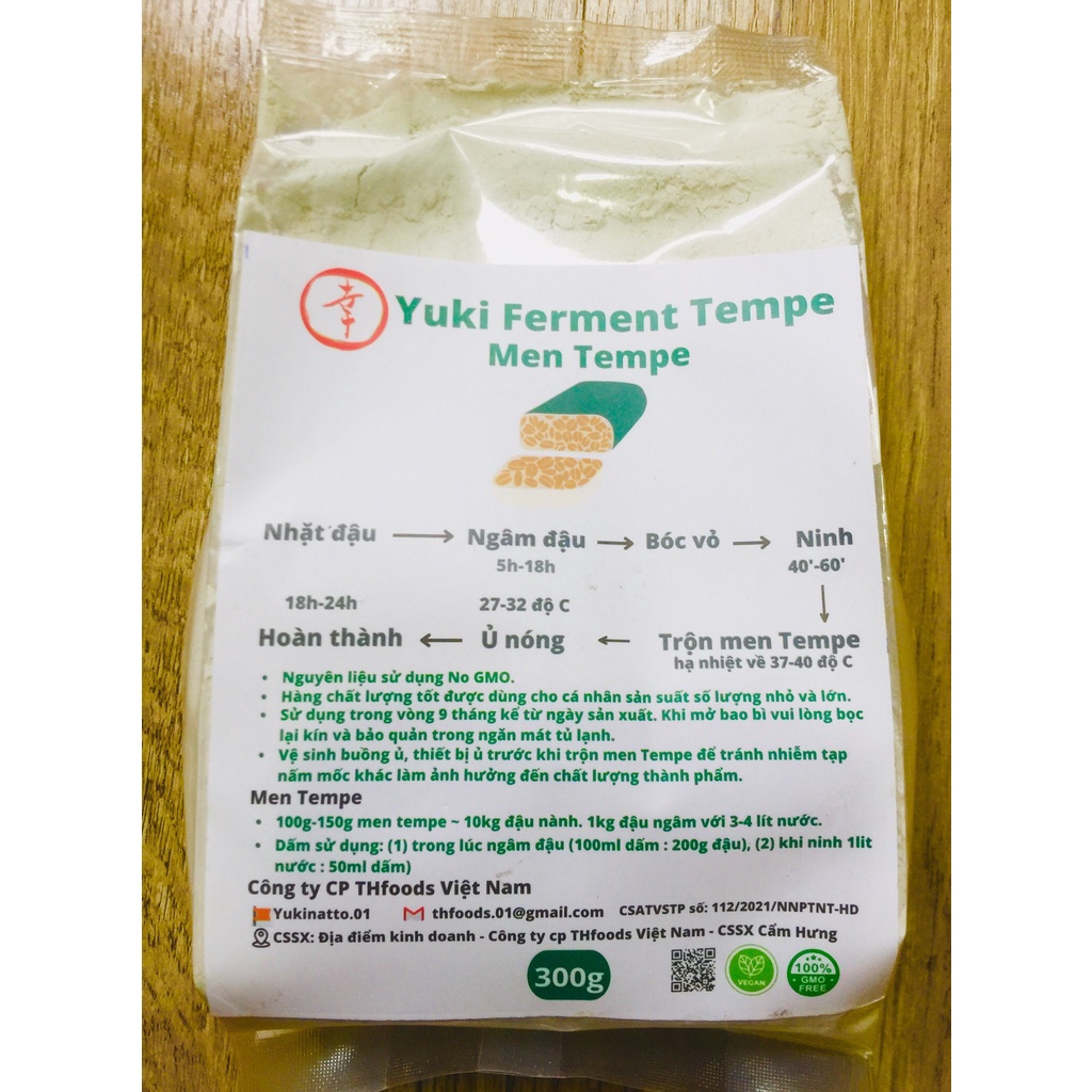 Men TEMPE 50g, 150g, 300g