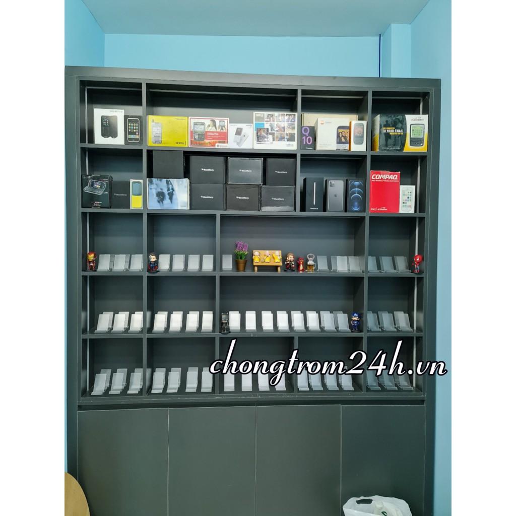 Kệ Mica Trưng Bày Điện Thoại- Màu trong suốt DT03 | BigBuy360 - bigbuy360.vn