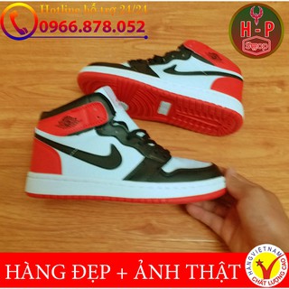 ⚡[SALE] Giày nike Jordan 1 đỏ  trắng