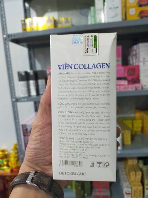 Detox blanc số 11 - Viên Collagen (Chính Hãng)