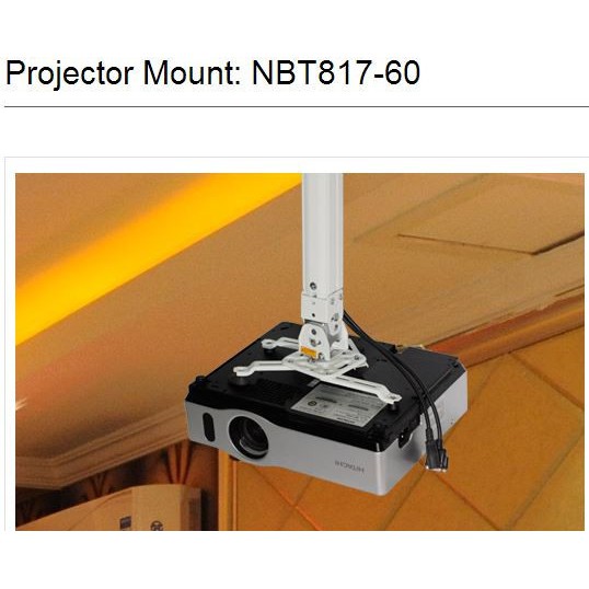 Giá treo máy chiếu NBT817-60 nhập khẩu chính hãng NB