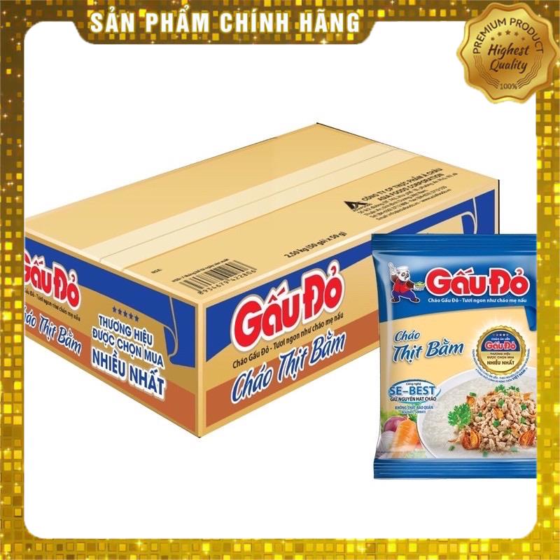 Cháo Gấu Đỏ thùng 50gói x 50g