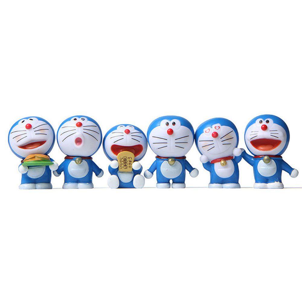 LILYES Mô Hình Doraemon Trang Trí Tiểu Cảnh