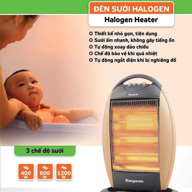 Đèn sưởi Halogen Heater