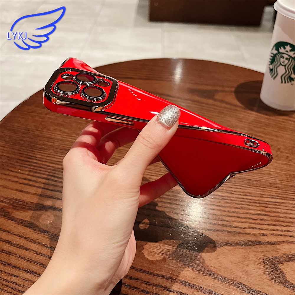 Ốp Điện Thoại Mặt Kính Mạ Điện Bảo Vệ camera Cho iPhone 13 13pro 12 11promax x xsmax xr