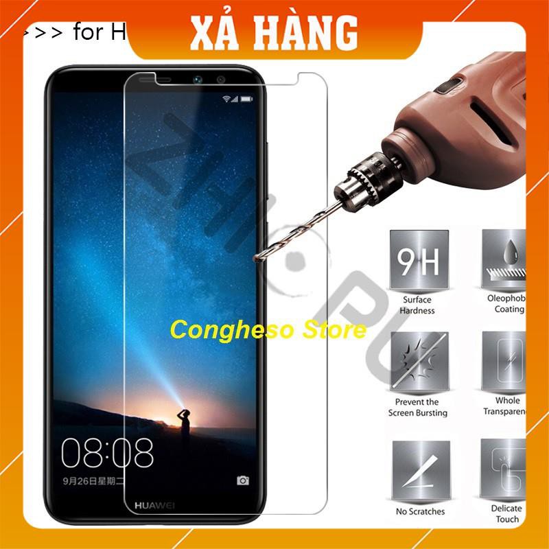 [Freeship] Huawei Nova 2i kính cường lực trong suốt, tặng keo chống hở