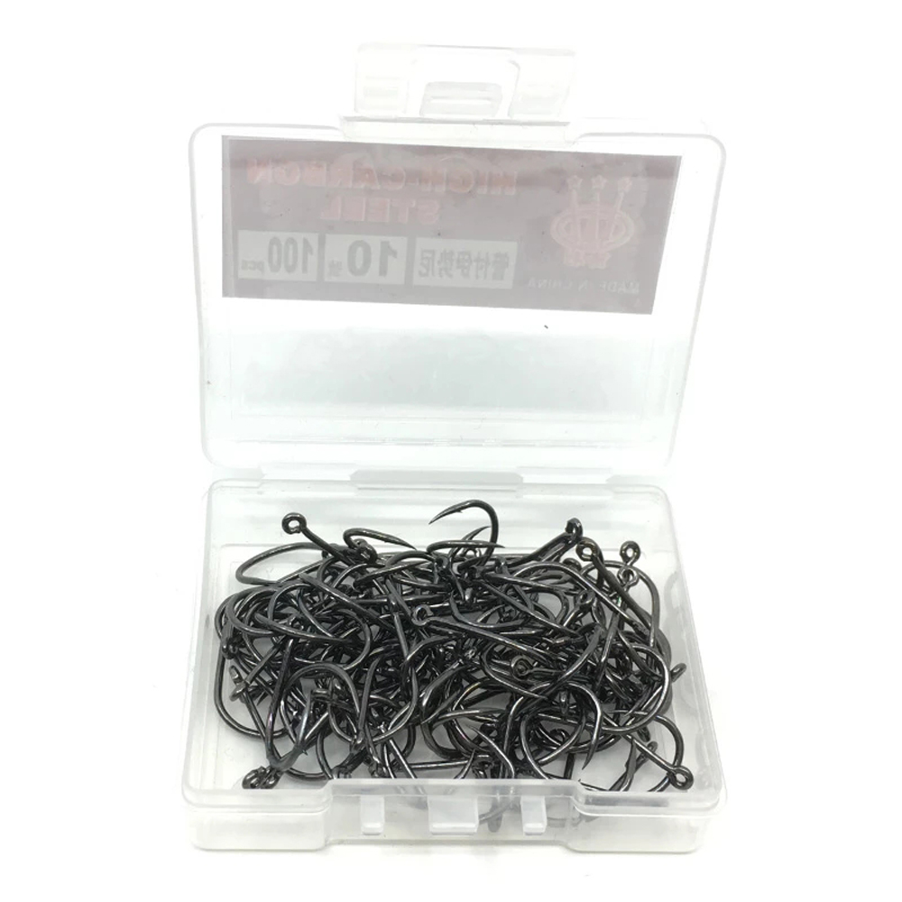 Móc câu cá bằng thép carbon cao cấp tiện lợi