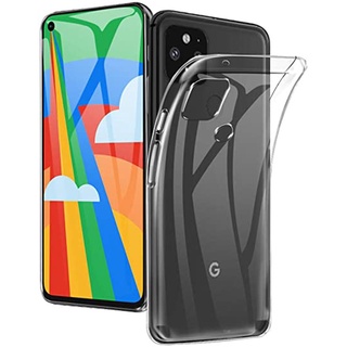 Ốp dẻo trong suốt cho Google Pixel 5 (Hàng loại A)