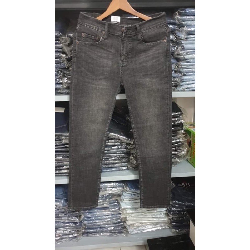Quần jean NAm Levi xám lông chuột- jean co giãn cao cấp | BigBuy360 - bigbuy360.vn