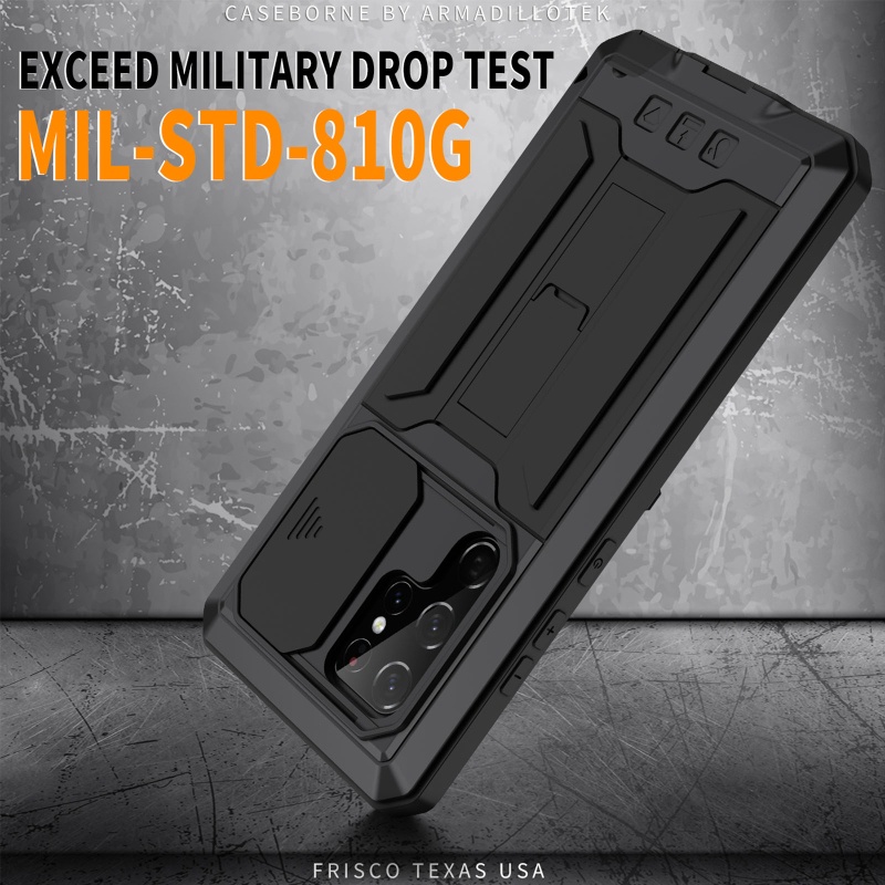 Ốp Điện Thoại Kim Loại Bảo Vệ Màn Hình Cho S22Ultra