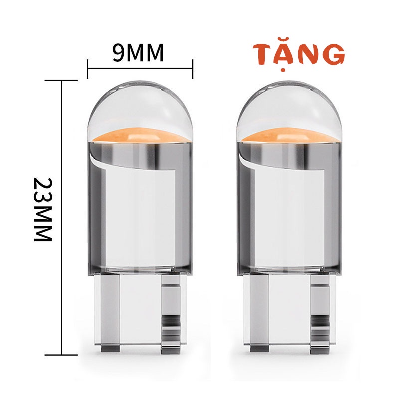 Cặp dây đèn led mí xe hơi daylight ~  xi nhan 60cm  siêu mỏng 4mm