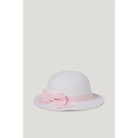 Mũ Cói Bé Gái Nơ Hồng C&amp;A