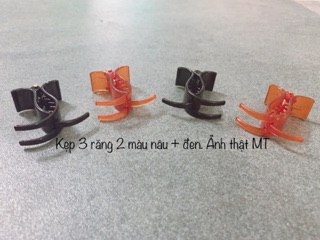 Vỉ 12 chiếc kẹp 3 răng