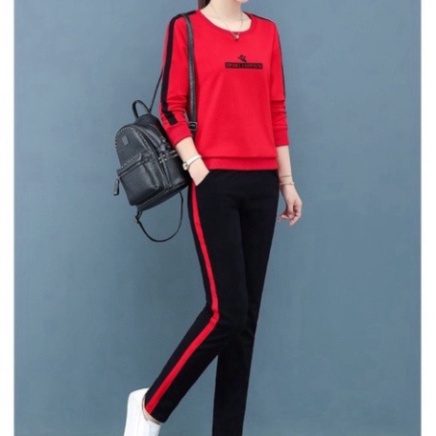 Bộ thể thao nữ KEMBOUTI mặc thu đông -  set bộ nữ sang chảnh đi làm đi chơi chất liệu xneo Hàn cao cấp