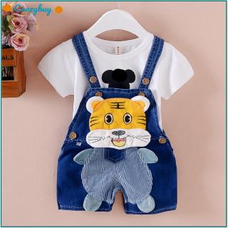 Quần Yếm Jeans Cho Bé