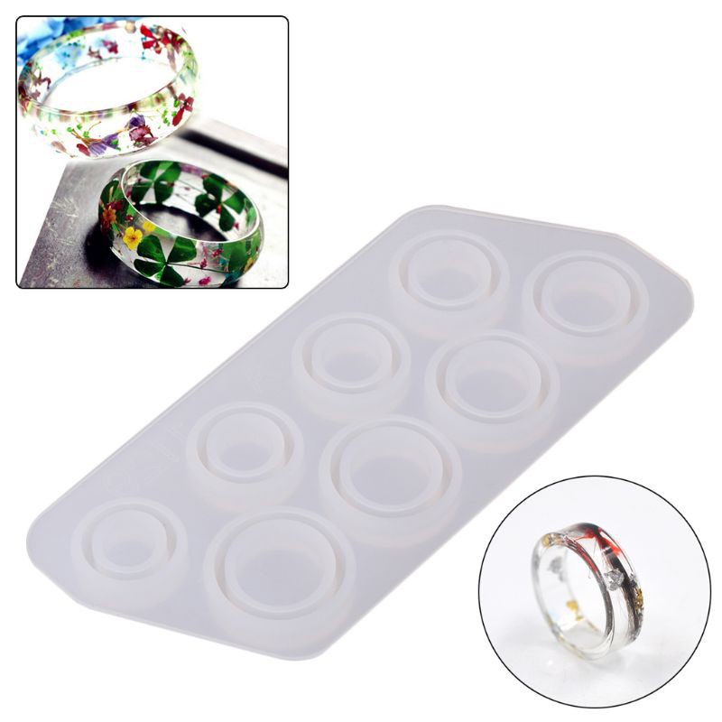 Khuôn silicon đổ nhựa epoxy tự làm đồ trang sức thủ công DIY