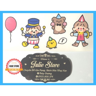 Miếng Sticker Dán Trang Trí, Kiểu Dáng Siêu Dễ Thương ( Trang Trí Sổ Kế Hoạch, Sổ Nhật Ký)