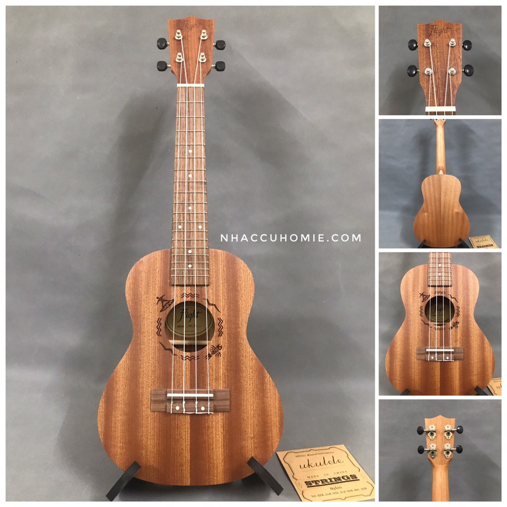 ĐÀN UKULELE 23INCH GỖ MAHOGANY MỚI