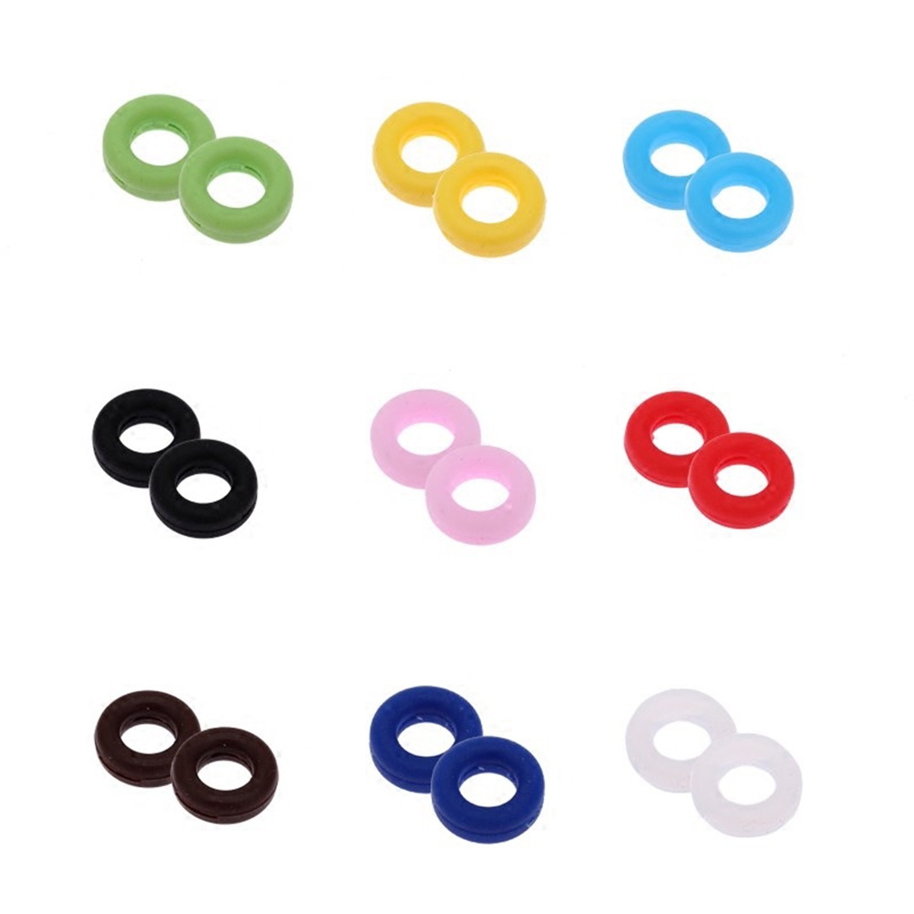 1 cặp miếng silicon chống trượt gắn gọng kính thời trang