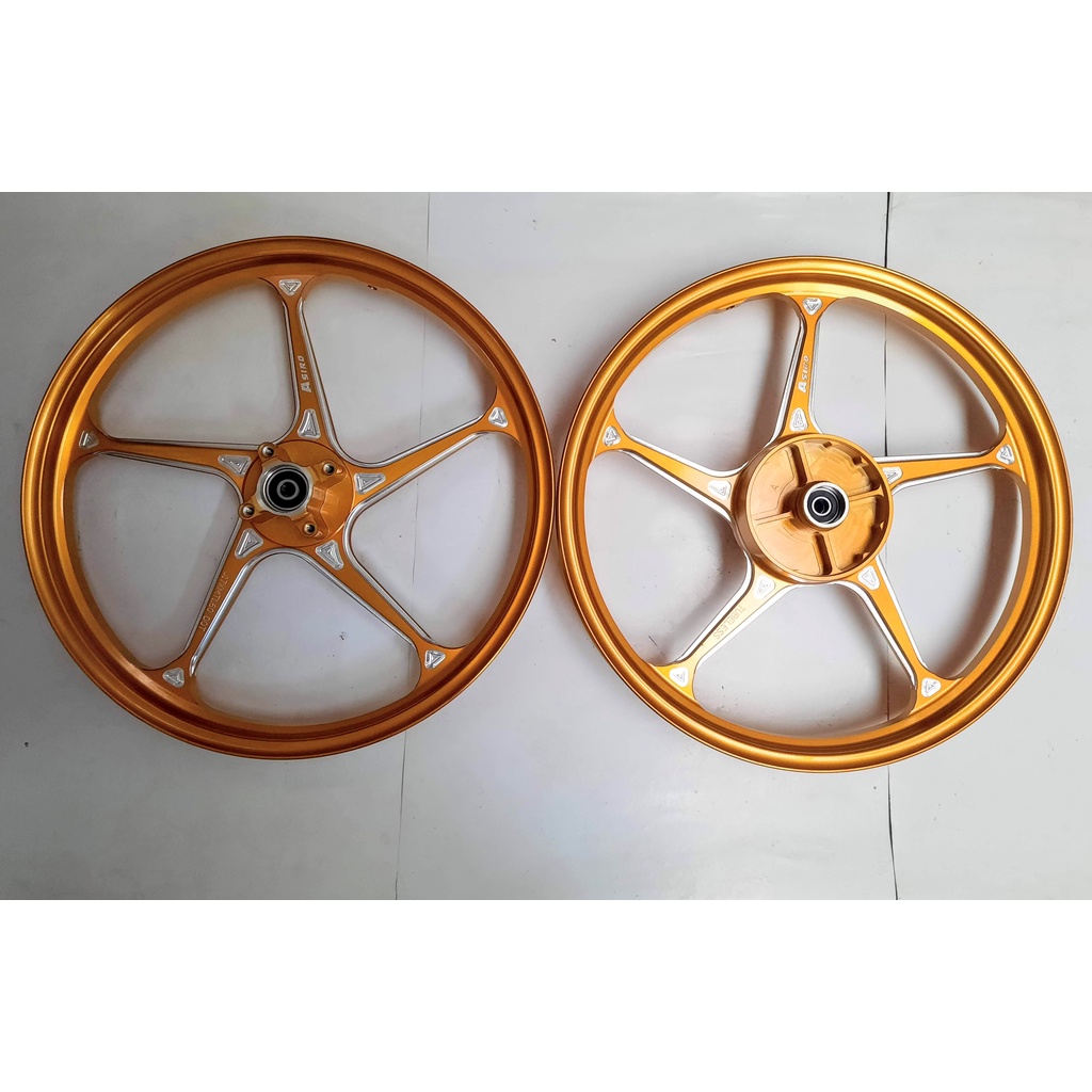 Mâm 5 cây CNC Asiro dùng cho Sonic 150Fi bản 1.6 trước sau