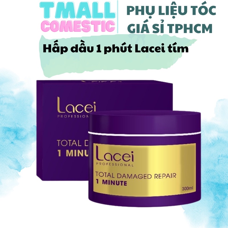 Dầu Hấp Tóc Kem Ủ Tóc phục hồi 1 phút LACEI Total Damaged Repair 1 Minute