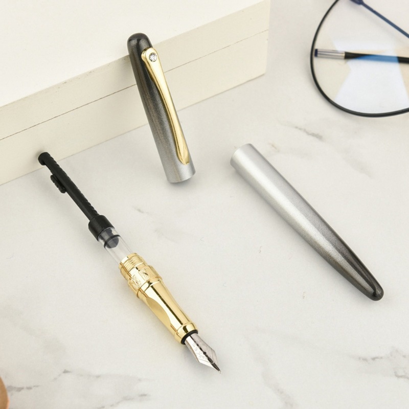 Seng Bút Mực Kim Loại Màu Gradient Phong Cách Doanh Nhân Sang Trọng