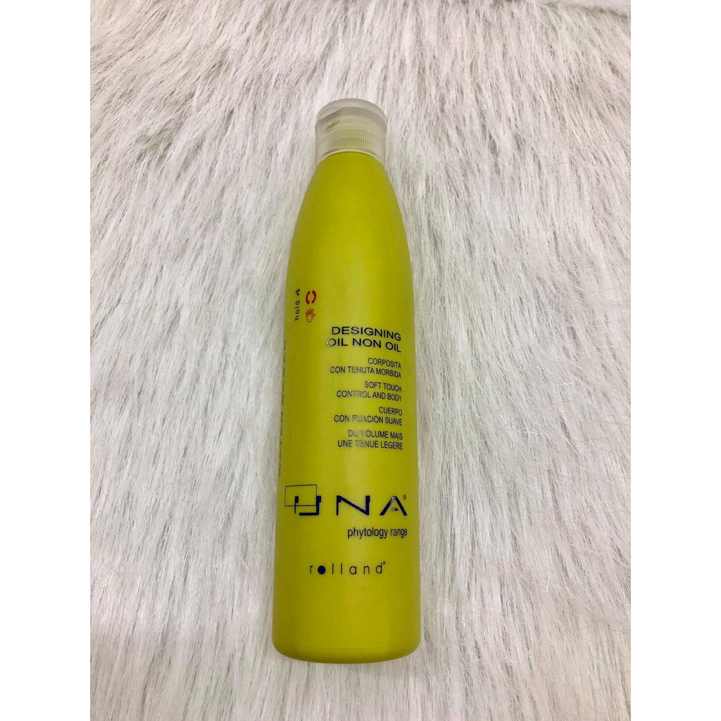 Gel dưỡng tạo kiểu chống cháy ROLLAND DESIGNING OIL NON OIL 250ML