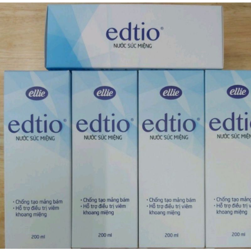 Nước súc miệng EDTIO 200ml Hàng Việt Nam chất lượng cao