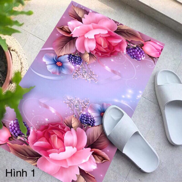 Thảm Lau Chân 3D sang xịn mịn