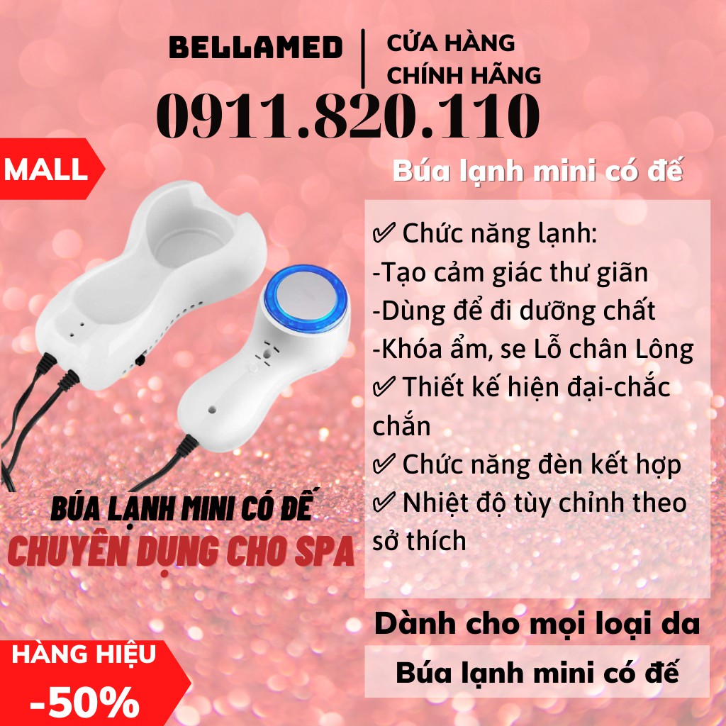 Búa lạnh mini có đế dành cho Spa