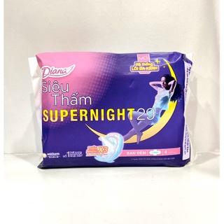 Băng vệ sinh Diana Super Night ban đêm 29cm