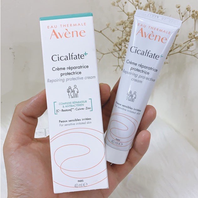 Kem phục hồi Avene Cicalfate Restorative Skin Cream làm lành và cấp ẩm cho da 40ml 100ml