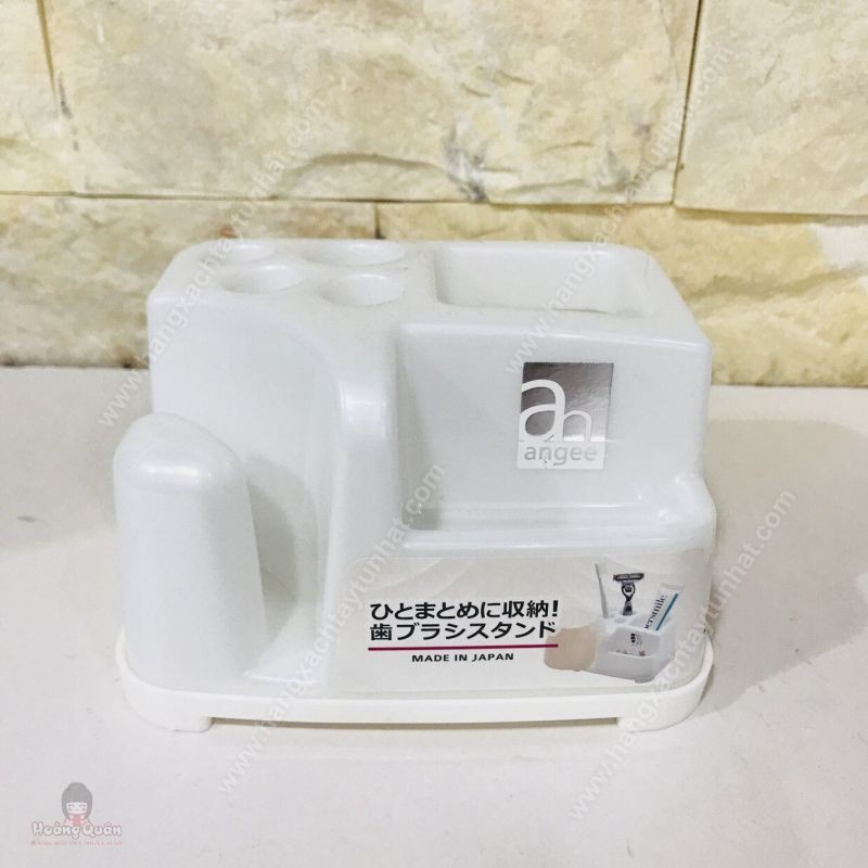 Khay cắm bàn chải kem đánh răng sản xuất tại Nhật Bản, nhựa PP an toàn sức khỏe