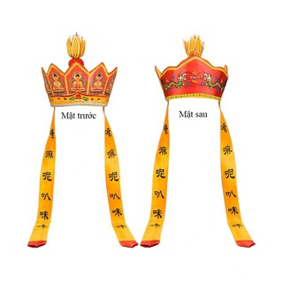 (Có Sẵn) Mũ ngũ phật dành cho các quý Thầy Phật giáo