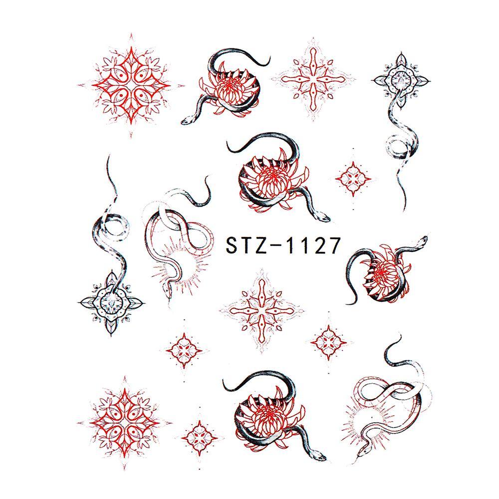 Bộ 24 Miếng Dán Trang Trí Móng Tay Hình Thiên Thần Mary