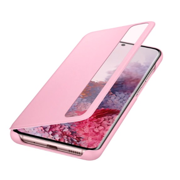 Bao Da Clear View Samsung S20 ✅Vuốt Trả Lời ✅Chống Sốc ✅Màn Led Thông Báo Cuộc Gọi