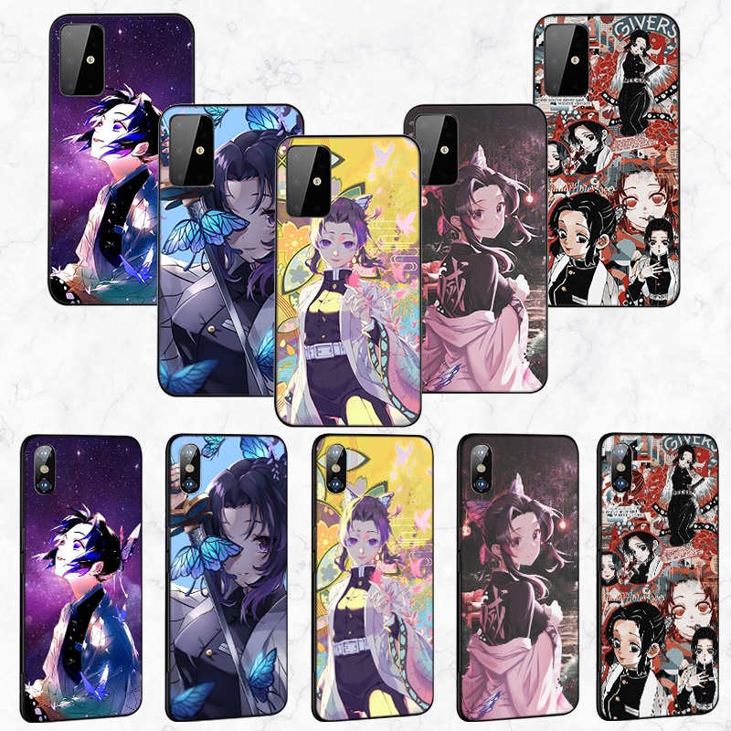 Ốp Điện Thoại Mềm Họa Tiết Anime Kochou Shinobu Cho iPhone 7 8 7+ 8+ 6+ 6S+ XR XS Max 5 5s GA109