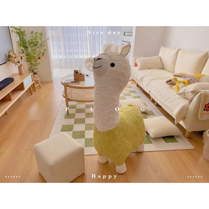 Ghế Lạc Đà Alpaca Seat dành cho trẻ em trang trí nhà cửa phong cách Italian