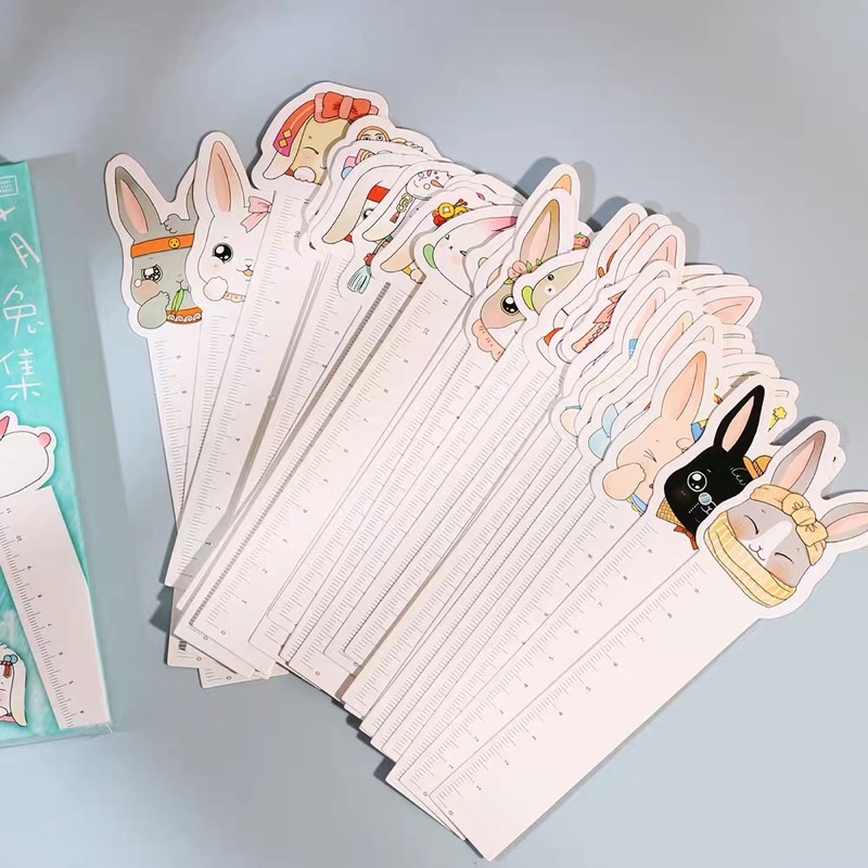 Hộp 30 bookmark thước kẻ siêu xinh