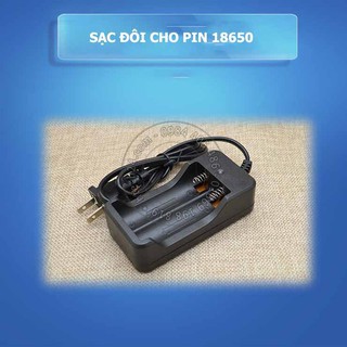 Sạc pin đôi cho pin 18650