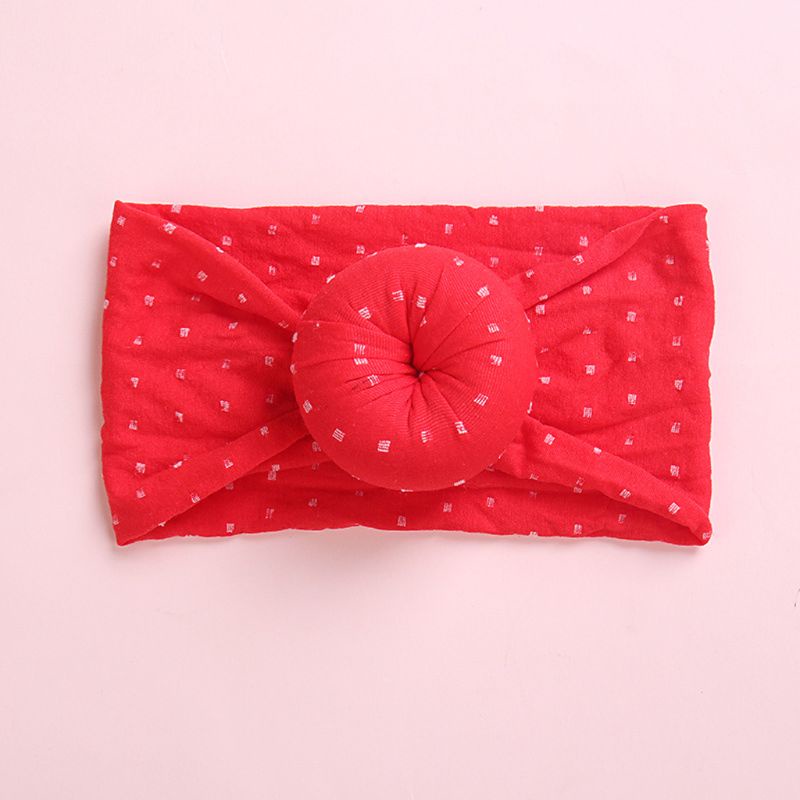 Băng Đô Cài Tóc Bằng Nylon Thắt Nút Cho Bé Trai / Gái