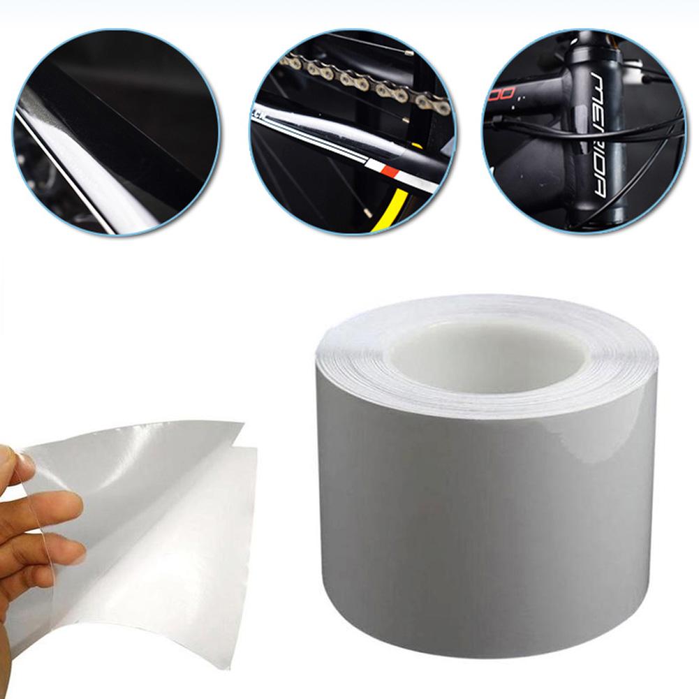 15x100cm Bảo vệ sơn rõ ràng phổ quát Vinyl bọc phim chống xước Xe đạp bề mặt ô tô Tay cầm bộ đệm