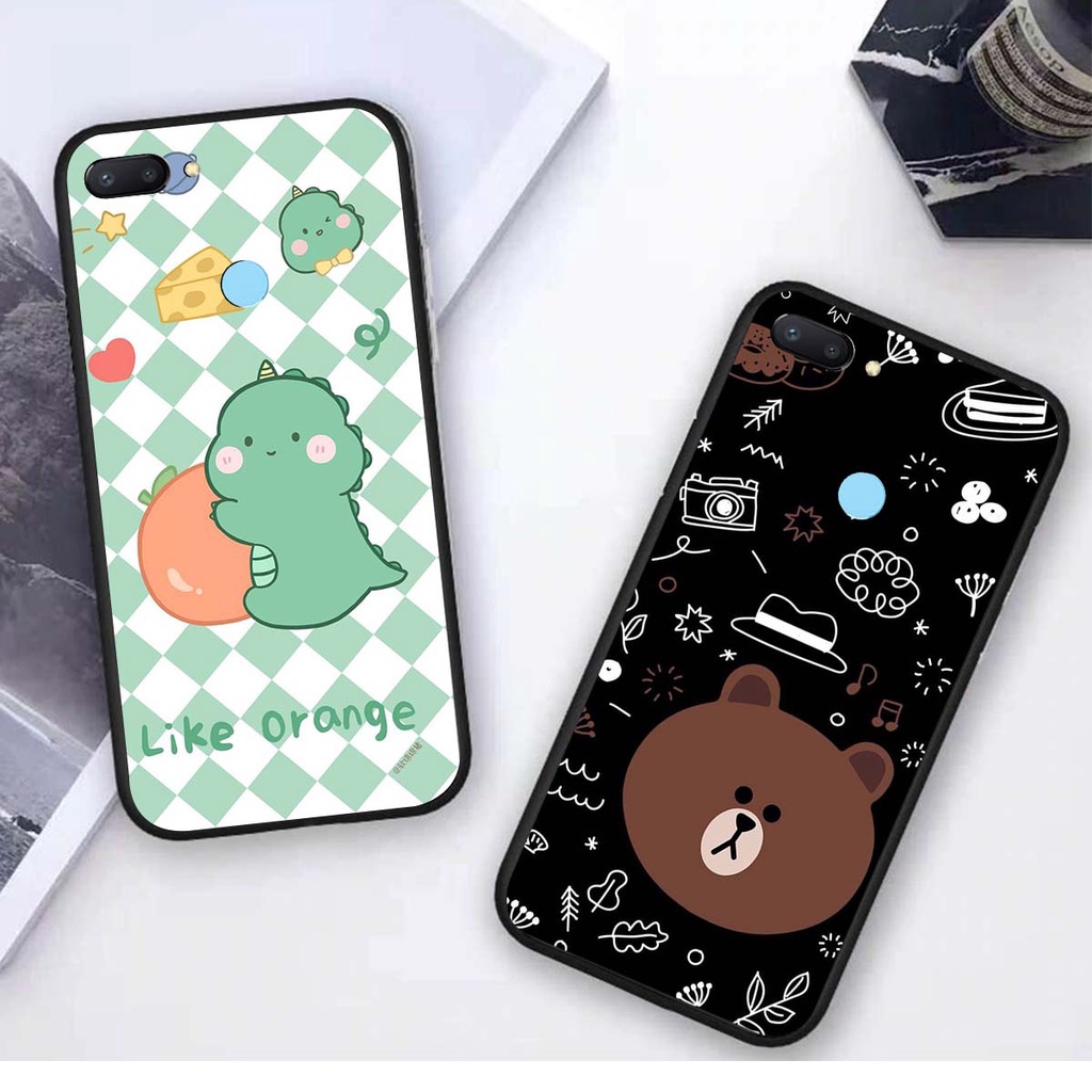 Ốp lưng Xiaomi REDMI 6 in hình khủng long , gấu nâu xinh xắn, siêu cute  mà còn vô cùng RẺ -ĐẸP