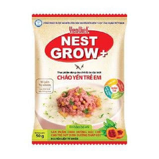 Cháo Yến Trẻ Em Yến Việt Bò Bằm Bó Xôi Gói 50G