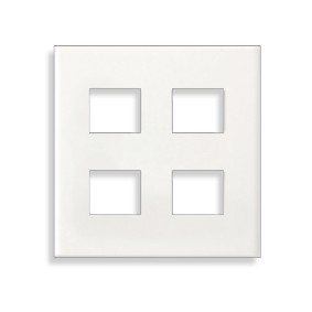 Mặt góc vuông dùng cho 4 thiết bị full PANASONIC WZV7844W