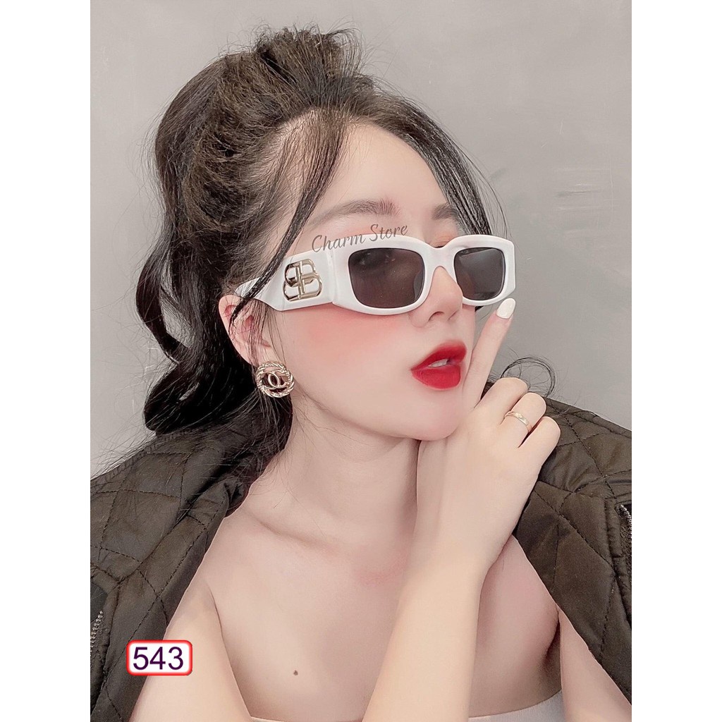 Mắt Kính Thời Trang Chữ B 8059 Thời Thượng 543 Thời Trang Cực Đẹp - Hazo