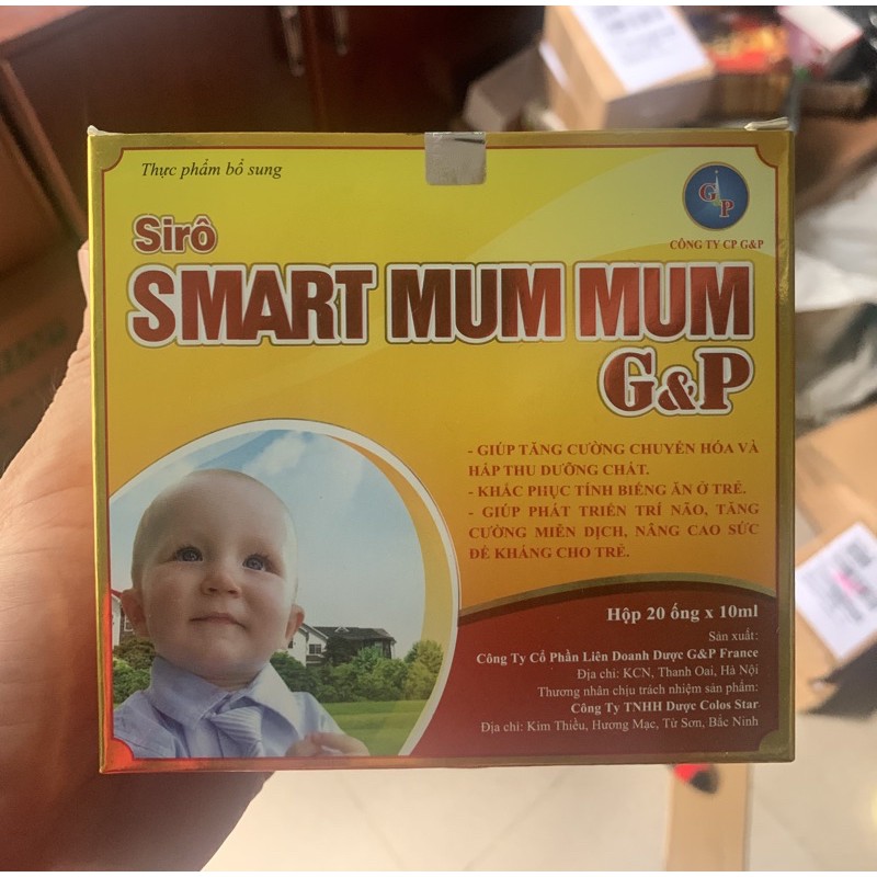 SIRO SMART ĂN NGON G&P CỦA CÔNG TY DP G&P PRANCE